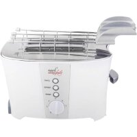 TOSTO Toaster mit 7 Toaststufen, 600W Auftaufunktion