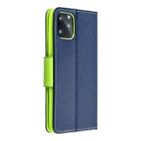 Fancy Hülle kompatibel mit SAMSUNG GALAXY A36 5G Handy Hülle Brieftasche mit Standfunktion, Kartenfach Blau-Grün