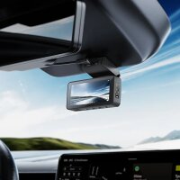 Autokamera mit Display 3,69“ 2K GPS bis zu 128 GB Speicher in Silbergrau