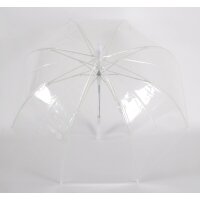 Eleganter transparenter Stockschirm –...