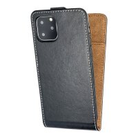 Flip Case kompatibel mit Xiaomi Redmi Note 14 Pro 5G vertikal aufklappbar Klapp Hülle schwarz