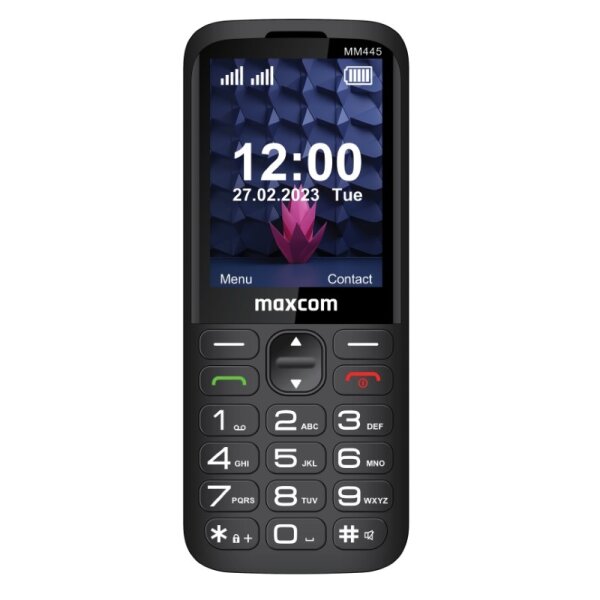 Maxcom Comfort MM445 4G Seniorenhandy mit großem Display, SOS-Taste und 4G-Konnektivität