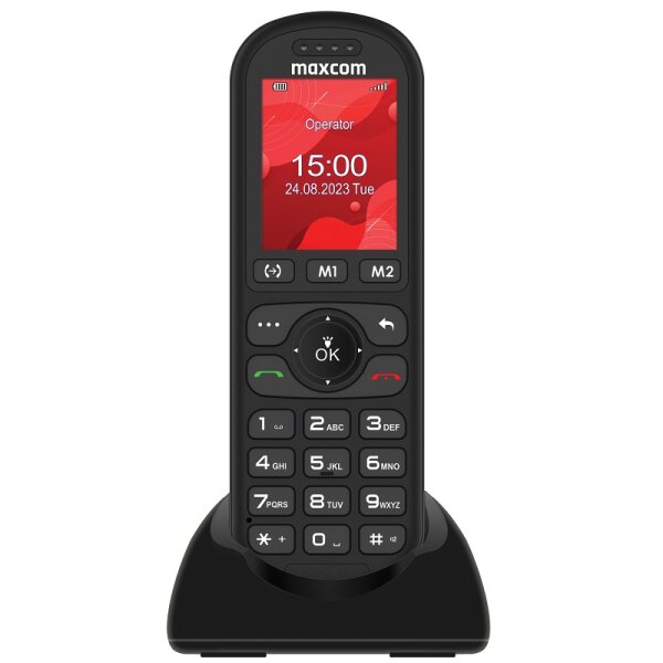 Maxcom Comfort MM39D – 4G-Tischtelefon mit großem Display und einfacher Bedienung