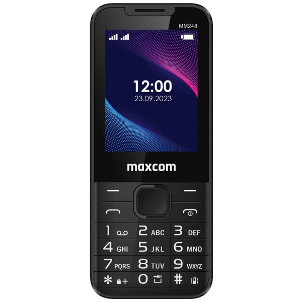 Maxcom Classic MM248 4G – Kompaktes Dual-SIM-Handy mit 2,4 Zoll Display und 4G-Konnektivität