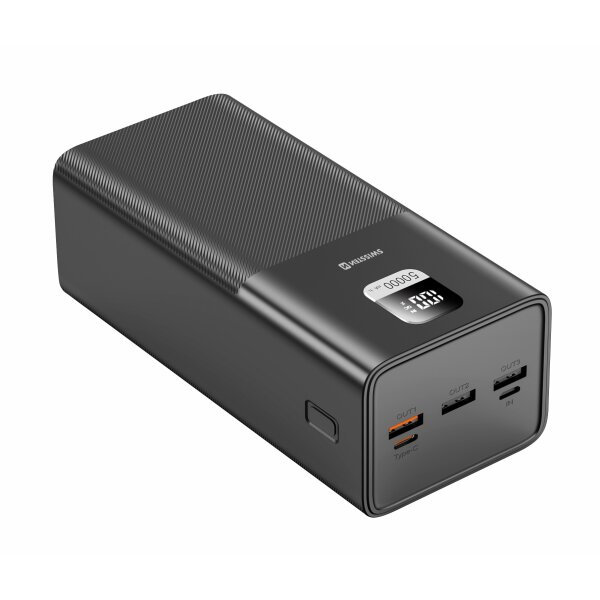 50.000mAh Powerbank USB und USB-C 100W Ladegerät