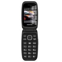 Maxcom Comfort MM828 4G Schwarz Klapphandy mit großem Display, SOS-Taste und 4G-Konnektivität