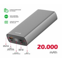 Powerbank 20W USB-C Power Delivery & USB Quick Charge 20.000mAh