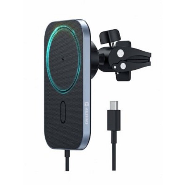 MagSafe Air Vent Auto-Halter mit 15W Drahtloser Ladefunktion – Schnelles Laden für iPhone und AirPods