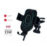 Auto-Halter mit 15W Wireless Charging und 1m Micro-USB Kabel