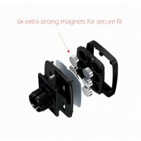 Premium Magnetischer Auto-Halter Einhandbedienung und...