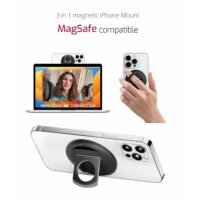 3in1 MagStick iPhone Mount mit MagSafe-Kompatibilität und Finger-Ring