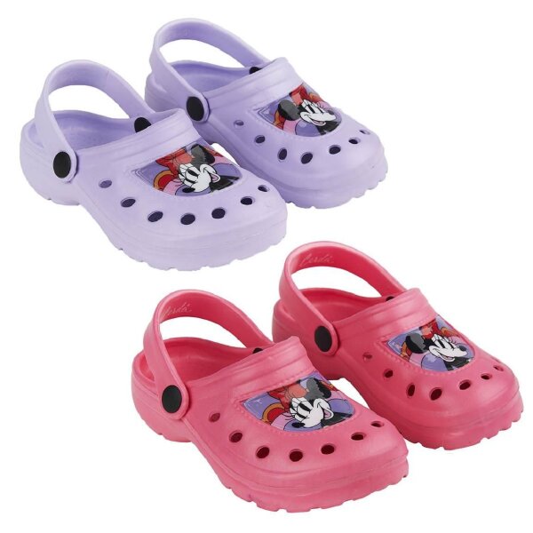 Disney Minnie Mouse Badesandalen für Kinder Rutschfeste Clogs für den Sommer