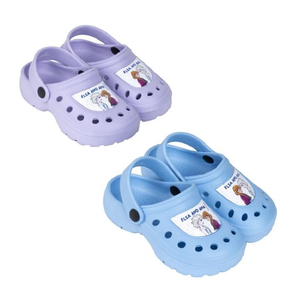 Disney Frozen Clogs Rutschfeste Sandalen für Kinder mit Elsa und Anna