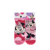 Minnie Mouse Kinder Socken – 2er-Pack Flauschige...