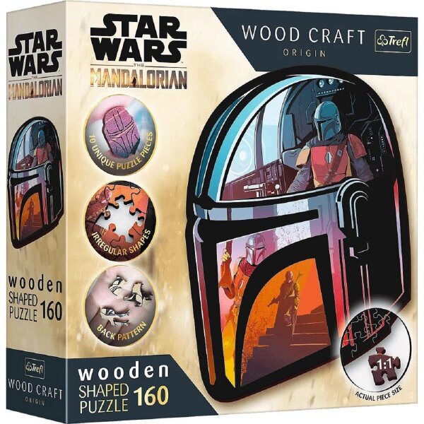 Star Wars Holzpuzzle The Mandalorian Reunite 160-teiliges Puzzle