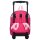 Peppa Pig Trolley-Rucksack 3D Design mit ausziehbarem Griff und Rollen Schultasche