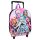 Monster High Trolley-Rucksack 3D Design mit praktischen Rollen und Griff