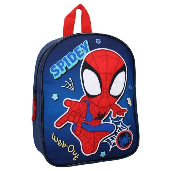 Spiderman Rucksack Robuste Kindertasche für Schule, Freizeit und Abenteuer