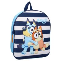 Bluey 3D Rucksack – Ideal für die Schule und Freizeit Schulrucksack mit Bluey-Motiven