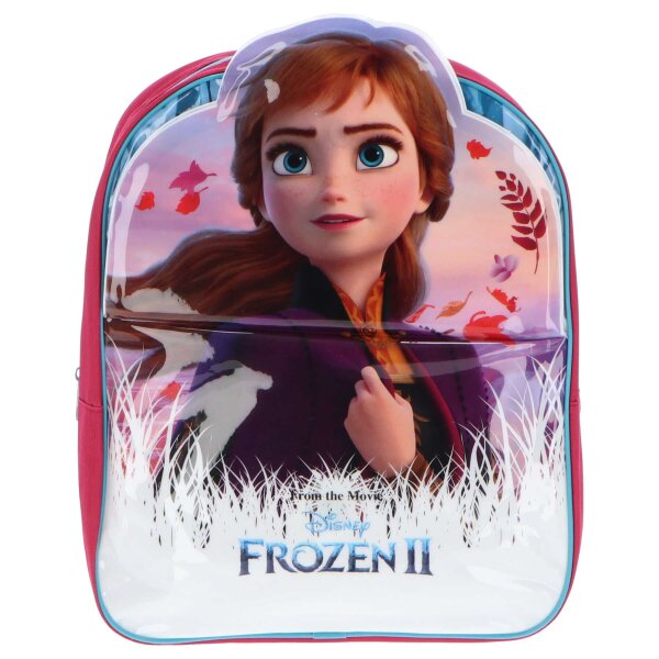 Disney Frozen Dreifach-Panel-Rucksack Schultasche mit drei Fächern