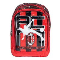 A.C. Milan Fan Rucksack 36 cm Ideal für Schule und Ausflüge mit A.C. Milan-Motiven