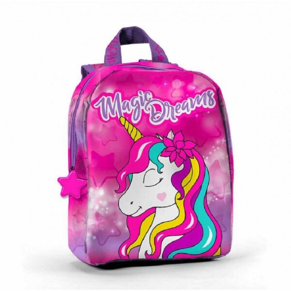 Unicorn Rucksack Bunter Rucksack für Kinder im Einhorn-Stil