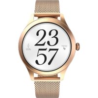 Maxcom Smartwatch FW44 Gold 1,28 Zoll TFT-Display