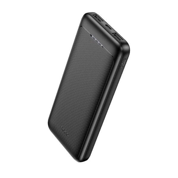 Powerbank 10.000 mAh 2A in Schwarz mit LED-Ladeanzeige