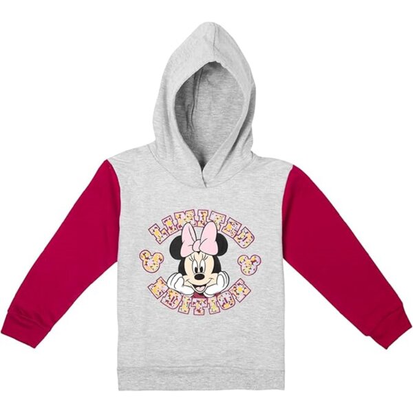 Disney Minnie Mouse Kapuzenpullover aus Baumwolle – Stylischer Hoodie für Mädchen