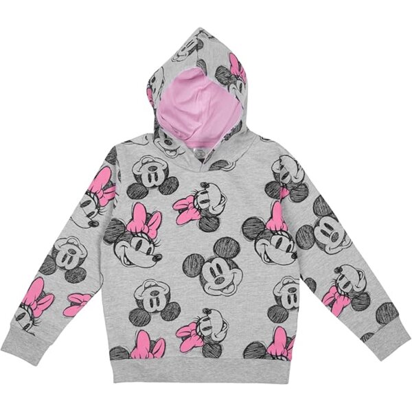 Disney Minnie Mouse Kapuzenpullover aus Baumwolle – Stylischer Hoodie für Mädchen