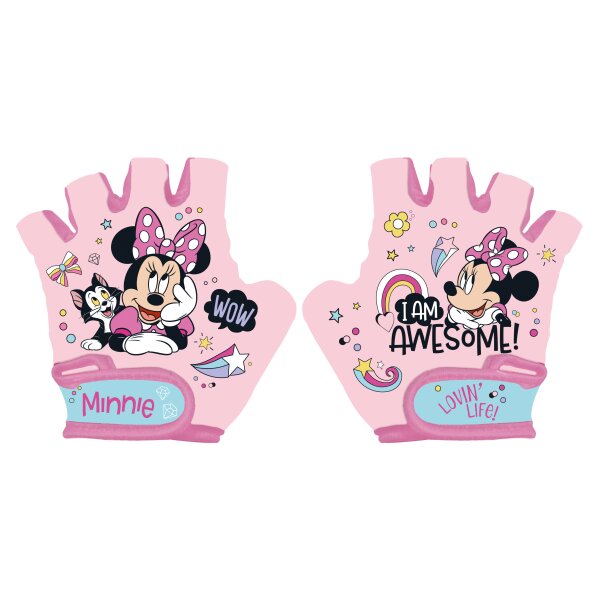 Disney Minnie Mouse Fahrradhandschuhe Sicherheit & Komfort für Kinder