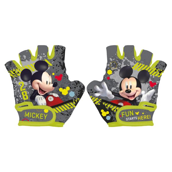 Disney Mickey Mouse Fahrradhandschuhe Bunte Designs für kleine Radfahrer