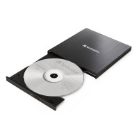 Verbatim Externer USB-C DVD-Recorder – Kompakter Brenner für CD & DVD