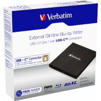 Verbatim Mobiler Blu-ray & DVD-Brenner – Ideal...