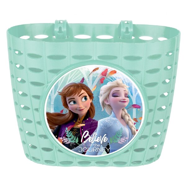 Disney Frozen 2 Fahrradkorb für Mädchen Ideal für den Lenker, 20x13x13 cm