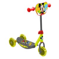 Disney Mickey 3-Rad Baby Scooter, Verstellbar, Mit...