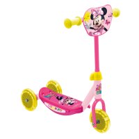 Disney Minnie Mouse 3-Rad Baby Scooter, Verstellbar, Mit...