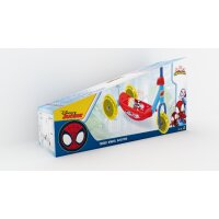 Marvel Spidey 3-Rad Baby Scooter, Verstellbar, Mit Rutschfester Plattform