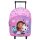 Gabbys Dollhouse Trolley-Rucksack – Lila mit Gabby und fröhlichem Blumen-Design