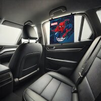 Marvel Spiderman Rückziehbarer Auto-Sonnenschutz,...