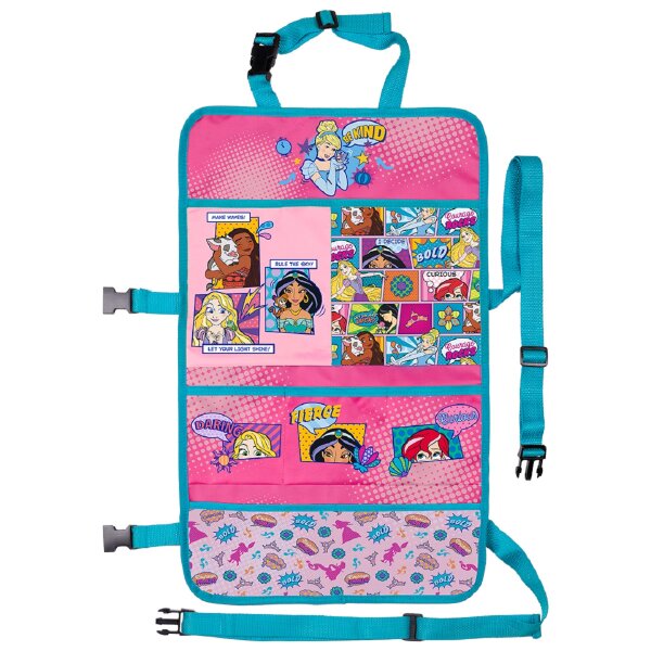 Disney Princess 2-in-1 Auto-Organizer, ideal für Kinderwagen und Autositze