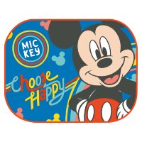 Disney Mickey & Minnie Sonnenschutz für Kinder, einfache Befestigung mit Saugnapf