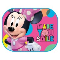 Disney Minnie Mouse Sonnenschutz für Kinder, einfache Befestigung mit Saugnapf