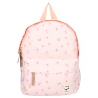 Kidzroom Rucksack – Rosa Kinderrucksack mit fröhlichem Print für Schule und Freizeit