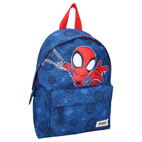 Spiderman Spidey Rucksack – Verstellbare Schultergurte und gepolsterter Rücken für optimalen Komfort