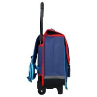 Spiderman Trolley Rucksack 38x31x15 cm mit Teleskopgriff und Schultergurten für Kinder