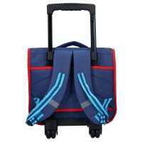 Spiderman Trolley Rucksack 38x31x15 cm mit Teleskopgriff und Schultergurten für Kinder