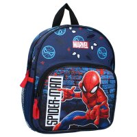 Spider-Man Rucksack 29x23x8 cm mit Flaschenhalter und...