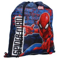 Spiderman Turnbeutel 44x36 cm mit Kordelzug und...