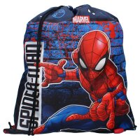 Spiderman Turnbeutel 44x36 cm mit Kordelzug und...